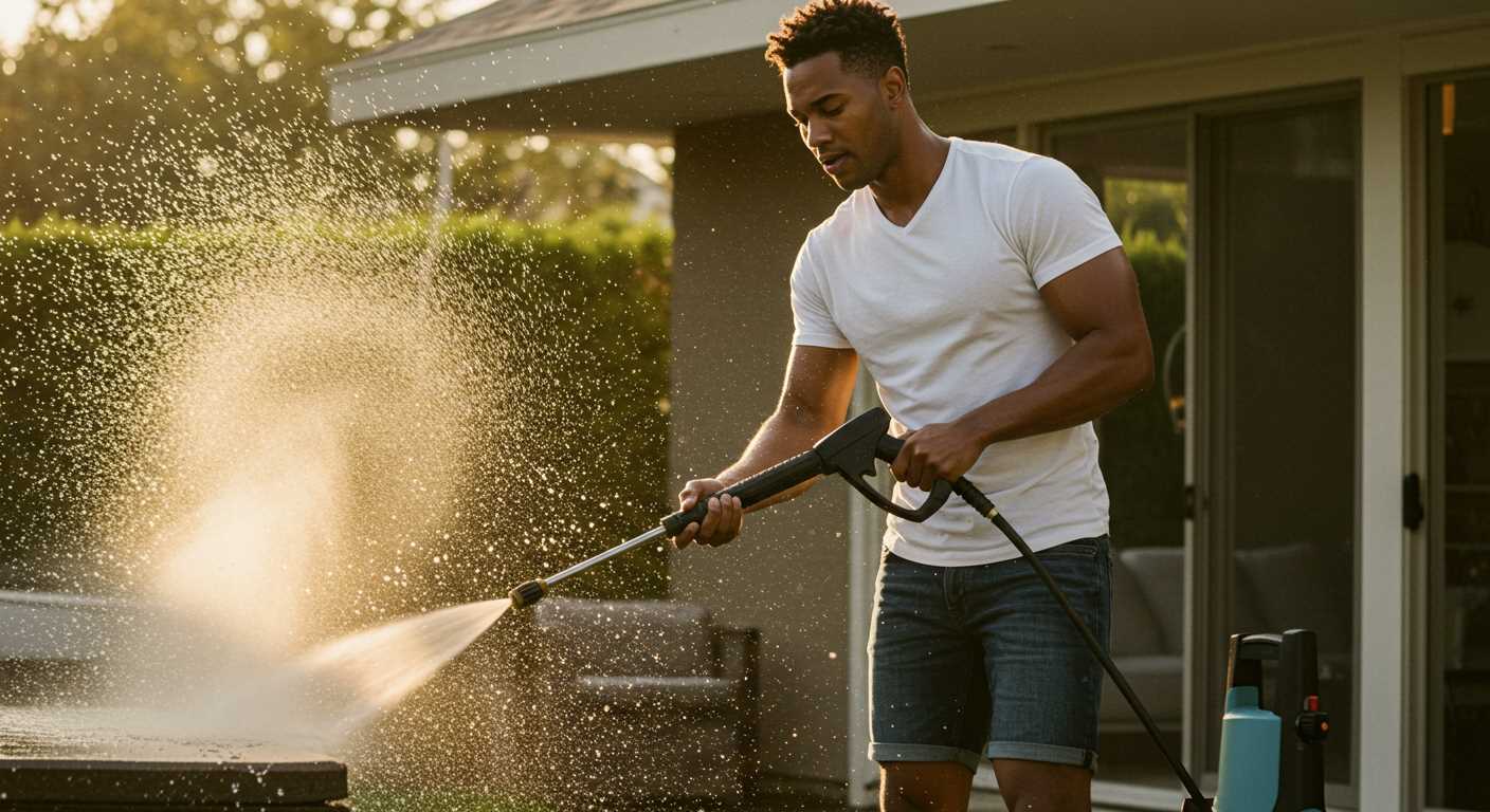 How to clean trash can with pressure washer